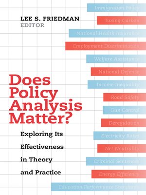 cover image of Does Policy Analysis Matter?